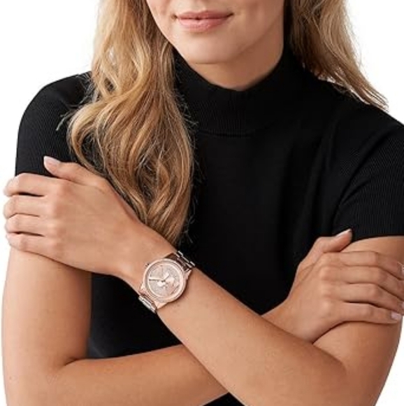 Michael Kors Women's Watch RITZ, 41 mm case size, Three Hand movement, Stainless - Picture 5 of 7